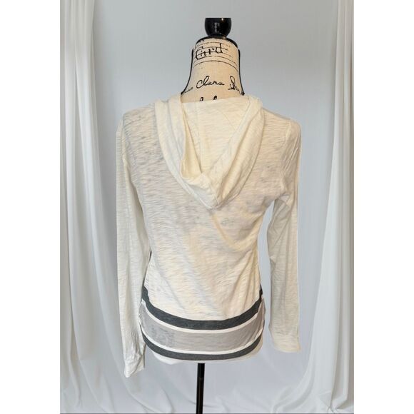 Levelwear Women's Size Medium White Black LA Kings Hockey Hoodie Sweatshirt - Picture 6 of 6